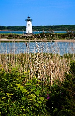 Harbor Lighthouse on Martha's Vineyard Island in Massachusetts